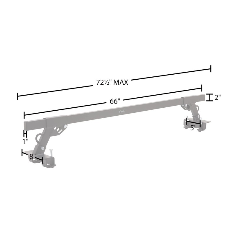 ELEVATE OUTDOOR Truck Bed Crossbars