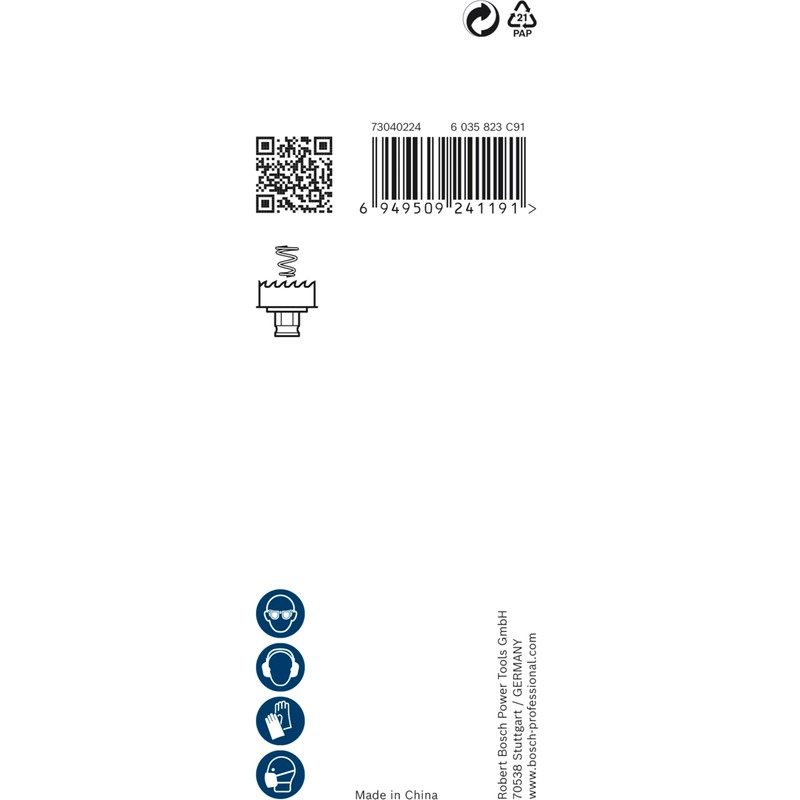 Bosch 2 x Pro Sheet Metal Power Change Plus Hole