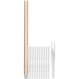 Pluma de Afeitar para Cejas, Herramienta para Peinar el Cabello, Pluma para Grabar el Cabello, Acero Inoxidable para Grabar el Cabello, Peinar la Barba