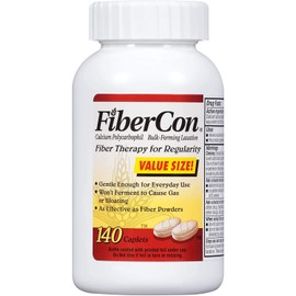 Fibercon Caplets, 140 Caplets (Pack of 2)