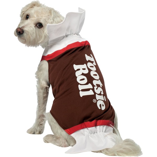 Rasta Imposta Tootsie Roll Dog Costume Small