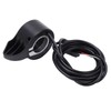 Thumb Throttle Adjustable Waterproof Ergonomic E Bike Speed Controller for
