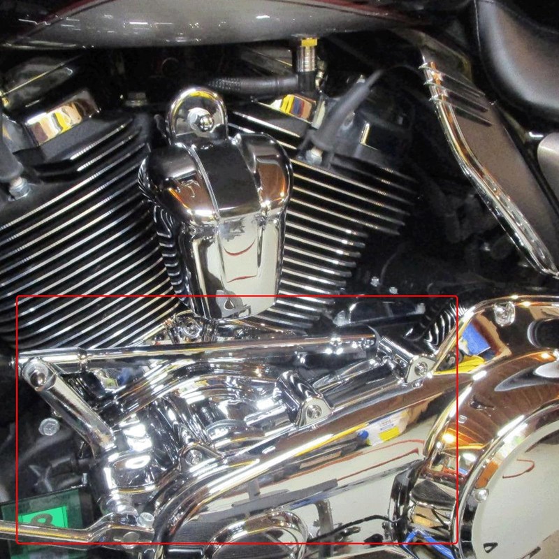 VPZMT Chrome Inner Primary Covers Trim for 2017-2025 Harley Touring,