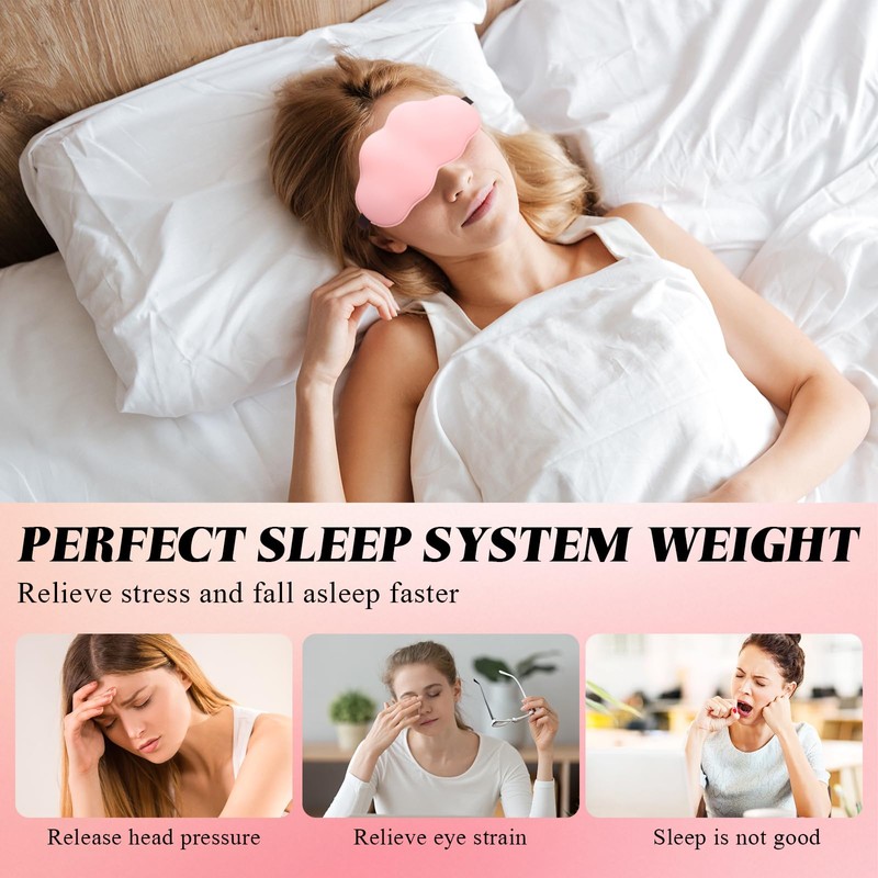 Sleeping Mask Soft 3D Deep Sleep Eye Mask Adjustable 100%