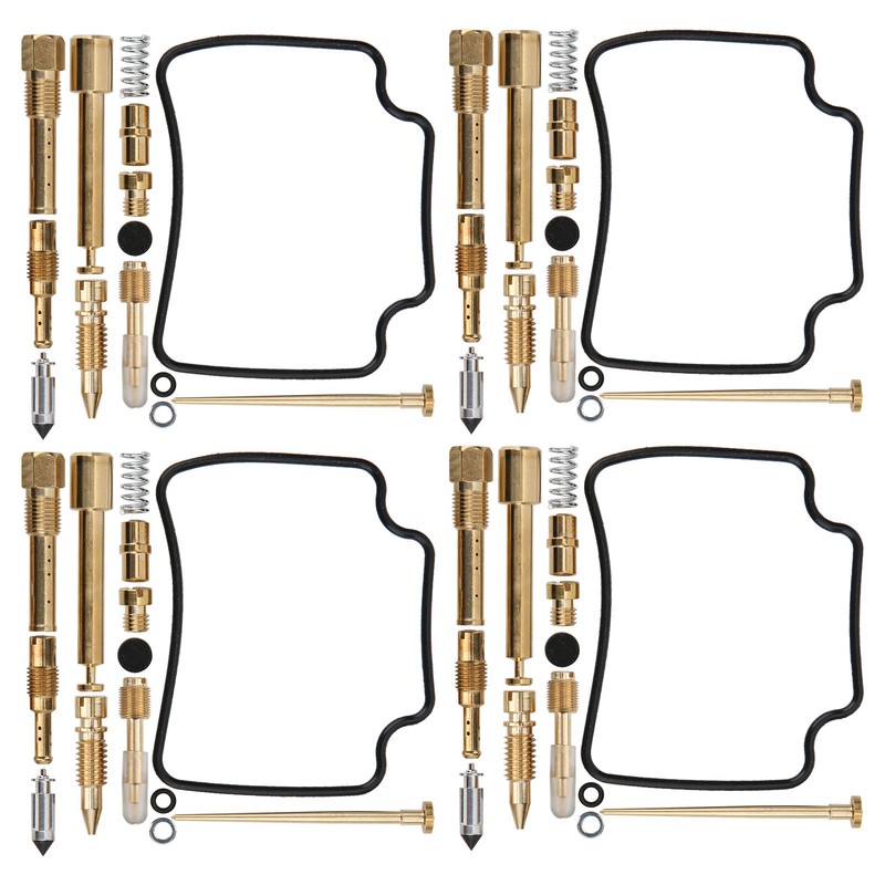 4 Sets Carburetor Rebuild Fix Kit Carb Overhaul Seals Fit