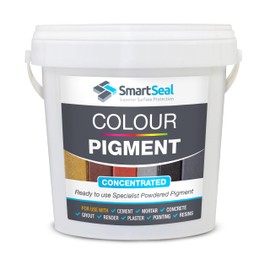 SmartSeal Concentrated Colour Pigment (TERRAC 500g) - Ready-to-use Concentrated Cement Dye & Concrete Pigment Powder for Grout, Render, Plaster, Pointing & Resins