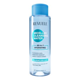 REVUELE MICELLAR CLEANSING WATER ALL-IN-1 HYDRATING Mizellen-Reinigungswasser All-in-1 Feuchtigkeitsspendend 400ml