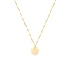 Aimber E Necklace,Initial Necklace for Women,Letter Necklace for Women(Gold,E)