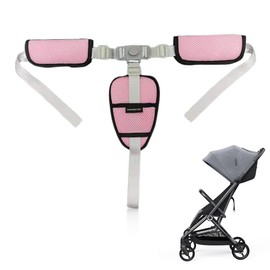 JRYXDS 3-Point Safety Belt, Replacement Safety Belts for Baby Pram High Chair, High Chair Straps, Adjustable Convertible Straps, Multifunctional Child Safety Belt, Buggy (G)