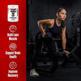 JNX SPORTS The Curse Creatine Monohydrate Powder 60 Servings  Pure Micronized Creatine 5g Per Serving  300g - 10.6 Ounce                              