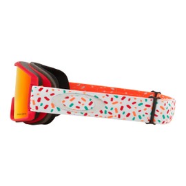 Oakley Goggles LINE MINER S Unisex Adult, RED GRANITE / PRIZM TORCH IRIDIUM LENS