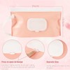 TELAIN Wet Wipe Dispenser, 3 Pack Portable Refillable Wet Wipe