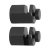 2PCS Stair Guages Knobs Aluminium Alloy Stair Stringer Layout Tool