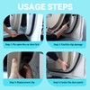 30pcs 7703077476 Car Side Bumper Clips Car Door Trim Clips