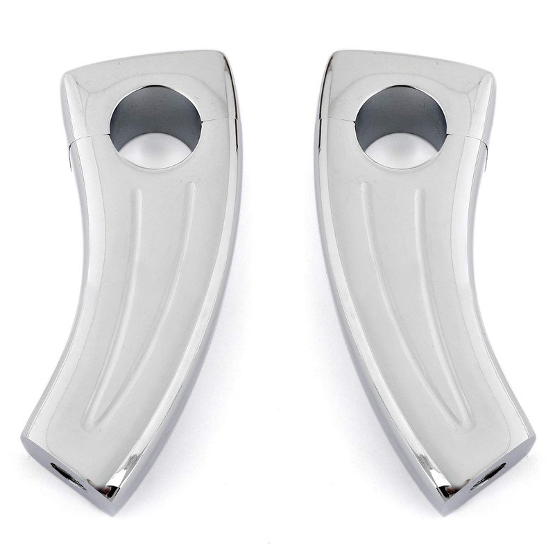 Topteng 3.5 Inch Billet Chrome 1 Inch Bars Riser Pull