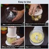 USB Charging Electric Food Processor - 600ML with 3 Additional