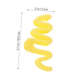 BIUDECO 4pcs Large Hairpin Headdress Clips for Women Thick Long Hair Decorative Hair Clips for Party