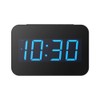 BALDR Table Clock Big Time Display with Blue Backlight