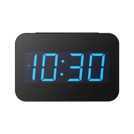 BALDR Table Clock Big Time Display with Blue Backlight