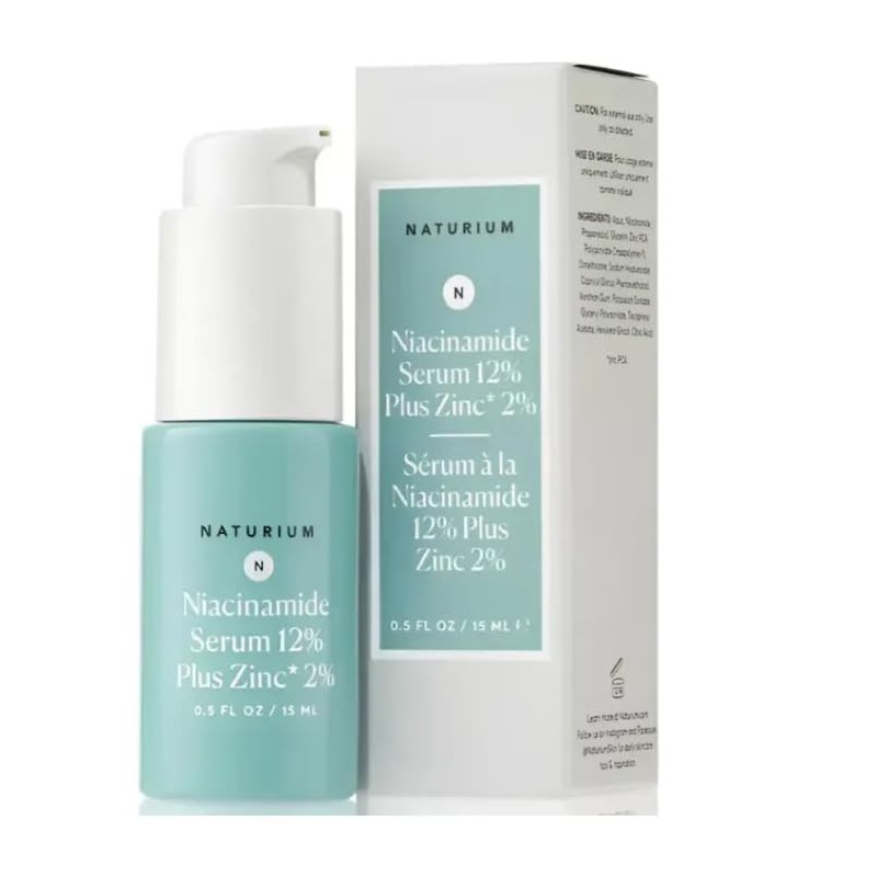 Niacinamida Serum 12% Plus Zinc 2% from Naturium, Tamaño Mini