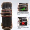 Aramox Snow Chain Car Anti Slip Tire Chains Cables Anti