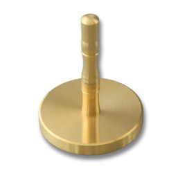 Neutral Zenith Ash Holding Incense Burner Buddhist Tools Brass Incense Incense Stick Buddhist Altar Round Design (Diameter 1.4 inches (3.5 cm)