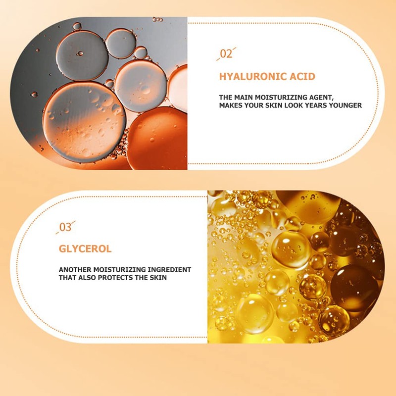 BIOAQUA Vitamin C Moisturizing Face Essence Cream Facial Cleansing Smoothing