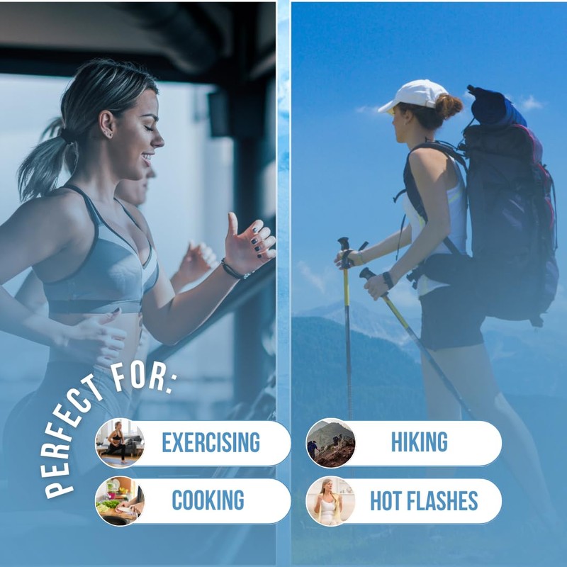 CoolTimeUSA Neck Cooling Tube | Wearable Cooling Neck Wraps for