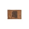 Arizona Leather Patches with Optional Hook and Loop Fastener added,