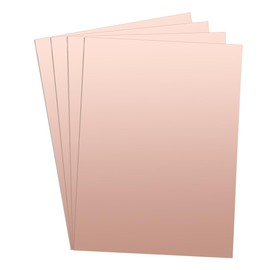 sourcing map 4pcs 150x100mm Double Sided Copper Clad Laminate PCB Circuit Board FR4 1mm Thickness DIY Prototyping PCB Board