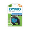 DYMO DYMO S0721650 Schriftband 91205 UK/FR-Version, Schwarz auf Blau, 12mm