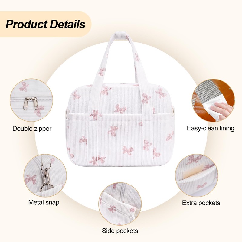 honitty Lunch Box for Women,Insulated Lunch Bag with Shoulder Strap