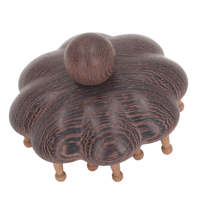 Wood Massage Comb Sandalwood Scraping Scalp Massage Comb Massager Tool