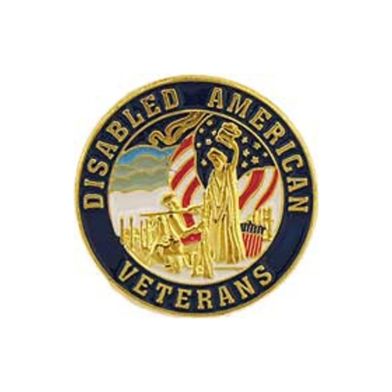 Disabled Veterans Pin 1"