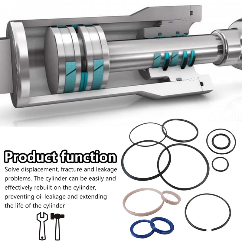 New 4.0"Bore x 1.75" Rod Cylinder,Hydraulic Log Splitter Cylinder Rebuild