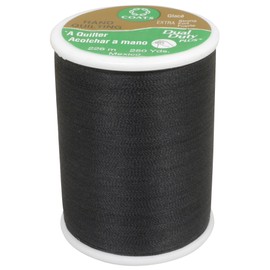 Dharma 01-0800 Dual Duty Art.260 Patchwork Thread #40, 228m Roll, Col.2, Black