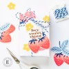 Ellen Hutson, Essentials by Ellen, Strawberry Fields Stamp Set, Stamping,