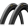 Continental Attack Compression Black Chili Front Tire, 28 x 22cc