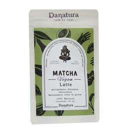 Latte Vegano. Bebida de coco con Matcha. 120gramos.
