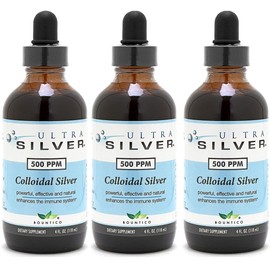 Ultra Silver 500 PPM 4 Ounce - 3 Pack
