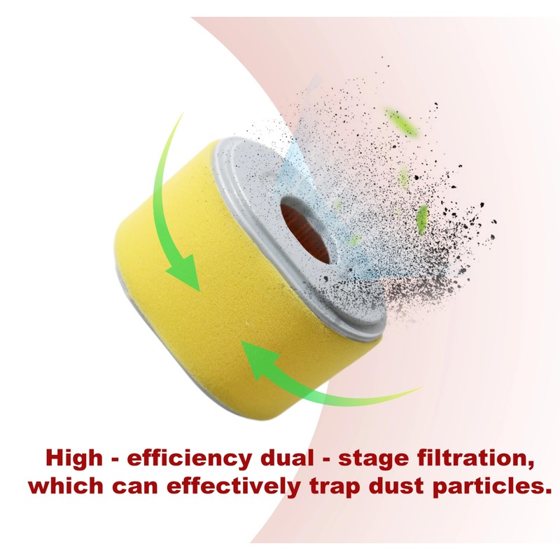 HONTAYOKA 2 Pack GX390 Air Filter w/Spark Plug Replace with