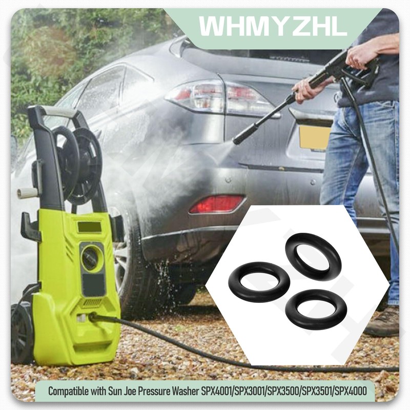 SPX3000-ORING SPX3000 Pressure Washer Replacement O-Rings for Sun Joe SPX4001,