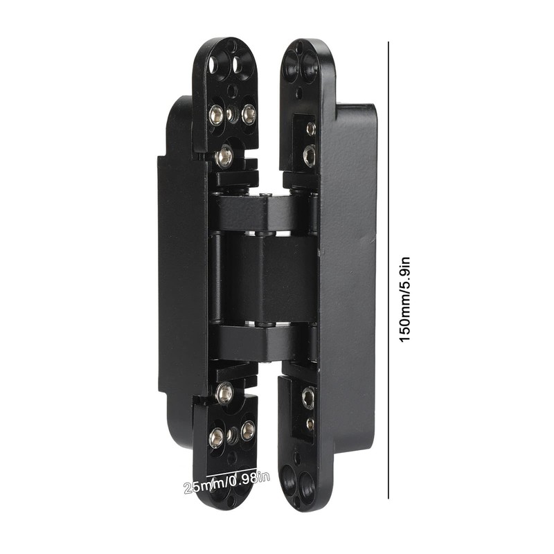 Hidden Door Hinges, Invisible Hinges for Hidden Door Silver Flush