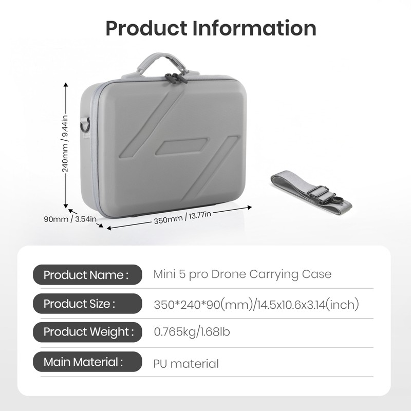 STARTRC Mini 5 Pro Case for DJI Mini 5 Pro