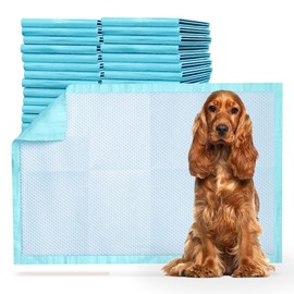 FPN Pet Training Pads 18x24 Inch, 100-Pack - Ultra-Absorbent, Leak-Proof, Fast-Drying, 5-Layer Protection, Anti-Slip, Odor Control for Dogs, Cats - Ideal for All Pets (100, 18x24 in - Medium)