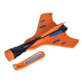 Simba 107202220 - Soft Schleuderjet, 3-fach sortiert, es wird nur ein Artikel geliefert, Gummischleuder, 20cm, Softmaterial, ab 3 Jahre, Orange