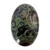 "N/A" Kambaba Jasper Oval Palm Pocket Healing Crystal Massage Spa
