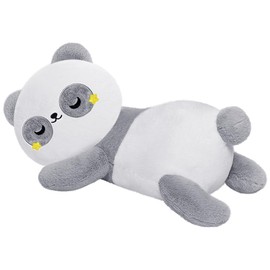 Microwavable Panda Stuffed Animals Unscented 1.3 lbs Volcanic Rock Heating Pad 50-Minute Lasting Warmth Perfect Fit Heatable Plush for Period Cramps Menstruation Stress Relief Gifts Girls Women