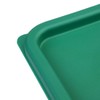 Hygiplas Square Green Lid to fit - 10/15Ltr