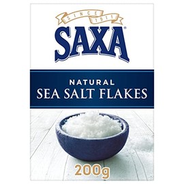 Saxa Natural Sea Salt Flakes Flavour for Cooking Saxa Seasoning Saxa Spice All Purpose Seasoning 200g